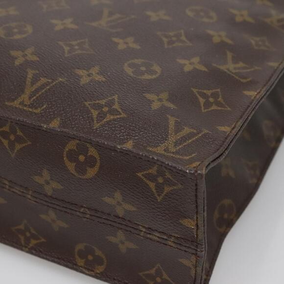 LOUIS VUITTON Monogram Sac Plat Hand Bag M51140 - Picture 9 of 16